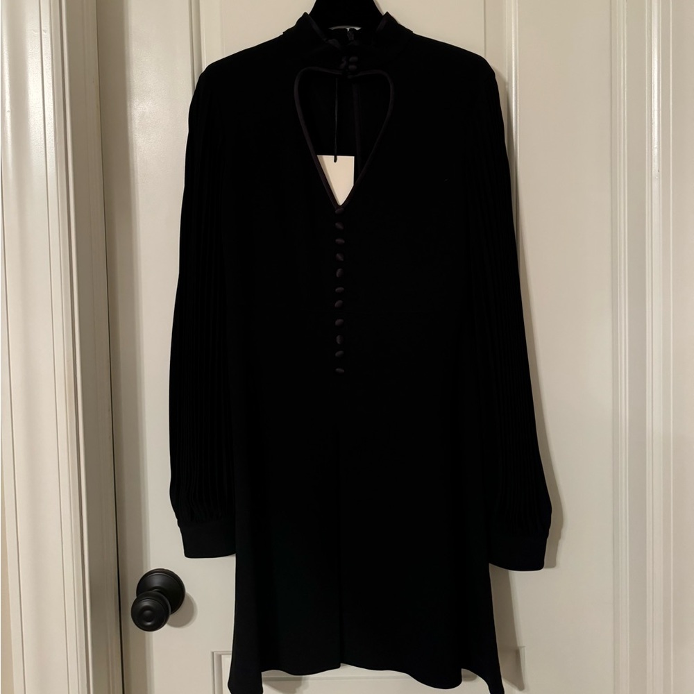 Black pleaded Gucci dress